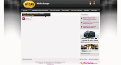 Desktop Screenshot of midas-europe.com
